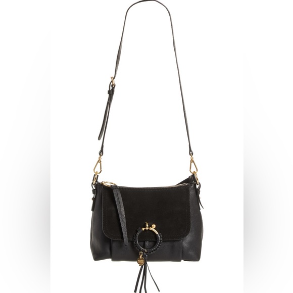 See by Chloe small Joan bag, black leather and suede. Pristine, only used once - Picture 9 of 9